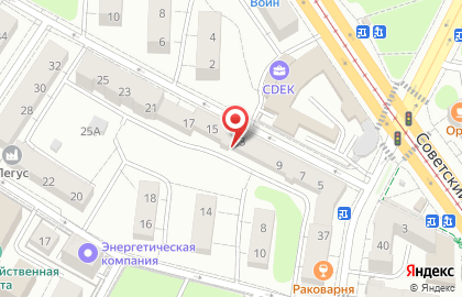 Золушка на карте