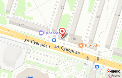 Магазин Крупяной Дом в Ленинском районе на карте
