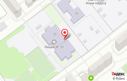 Лицей №35 в Челябинске на карте