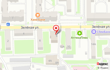 Банкомат СберБанк в Белгороде на карте