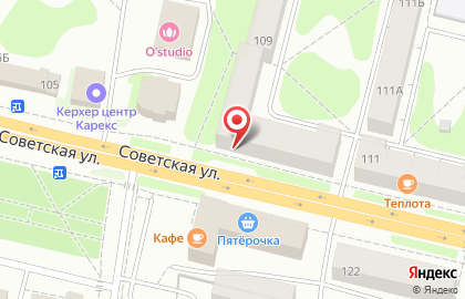 Торговый дом Престиж на Советской улице на карте