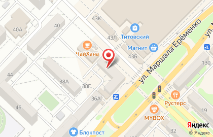 Магазин Планета книг в Краснооктябрьском районе на карте