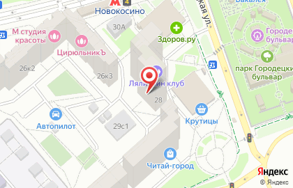 Участковый пункт полиции район Новокосино на Суздальской улице, 28 на карте
