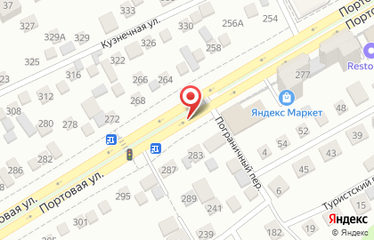 Подиум, интерьерная фотостудия на Портовой улице на карте
