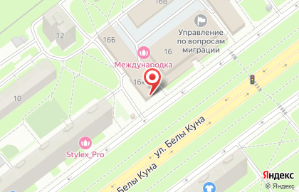 Салон-магазин Нуга Бест в Фрунзенском районе на карте