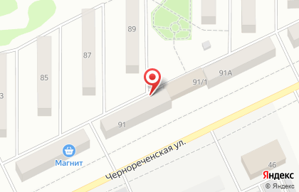 Дагаз-Авто на Чернореченской улице на карте