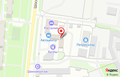 Автомойка в Санкт-Петербурге на карте