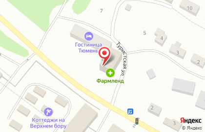 Ferme de Fleurs на Туристской улице на карте