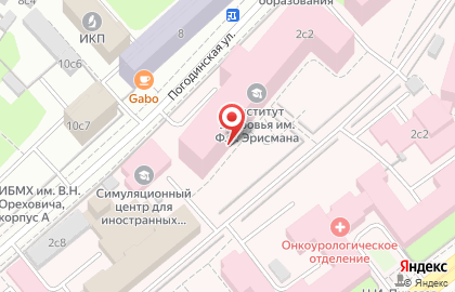 Медицинская Московская Академия им. И.м. Сеченова (мма) на карте