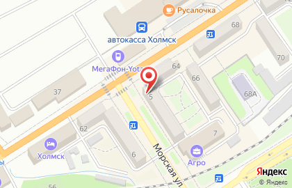 Магазин Цветок в Южно-Сахалинске на карте
