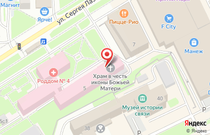 Храм в честь иконы Божьей Матери на карте