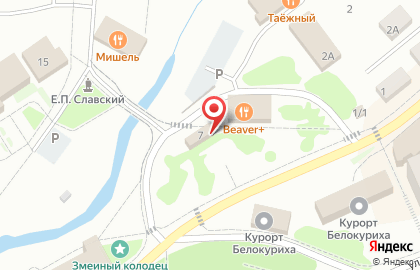 Магазин сувениров и бижутерии Комната счастья на улице Славского на карте
