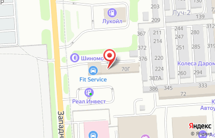 Автомойка H2O на Фестивальной улице на карте