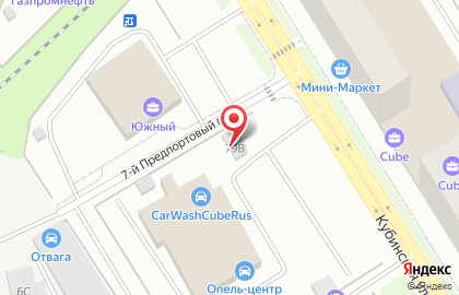 Компания автогрузоперевозок на карте