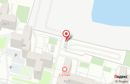 Автостоянка в Сургуте на карте