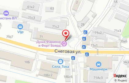Автомагазин Патриот в Первореченском районе на карте