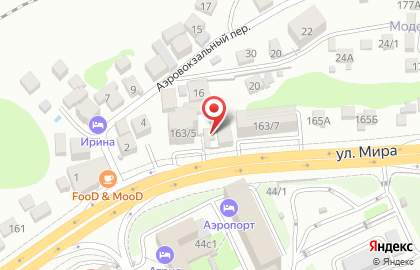 Avis на улице Мира на карте