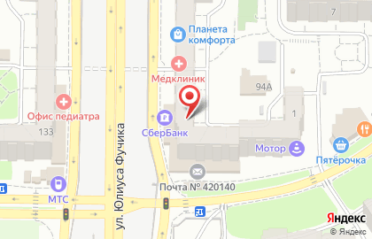 Магазин Техас в Казани на карте