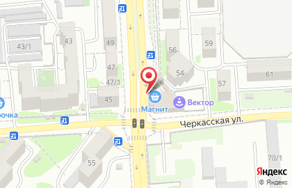 Киоск фастфудной продукции Fast-rus на Черкасской на карте