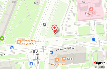 Ателье по ремонту одежды LeTkach & Проворный ткачик на метро Озерки на карте