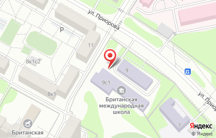 Британская международная школа на карте