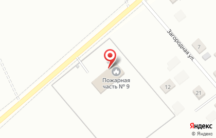 Пожарно-спасательная часть №9 Челябинского гарнизона на карте