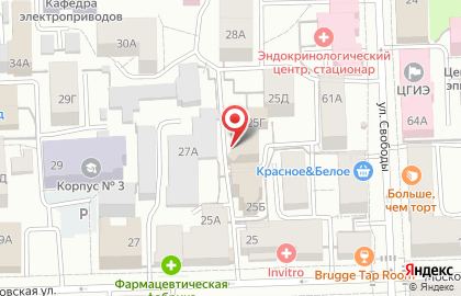 Компания Аметист на Московской улице на карте