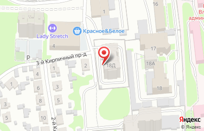 Центральный на карте