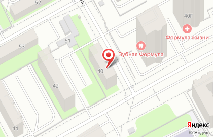 Тонус-клуб на улице Космонавта Беляева на карте