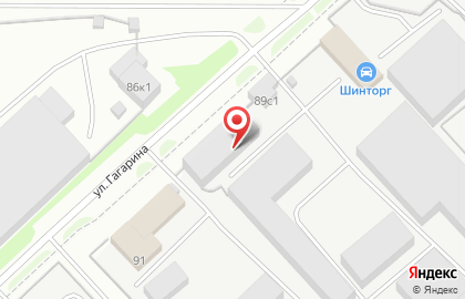 Компания Белагро на улице Гагарина на карте