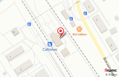 Саблино, железнодорожная станция на карте