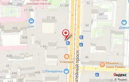 Зоомагазин ЗооОптТорг.рф на Литейном проспекте на карте