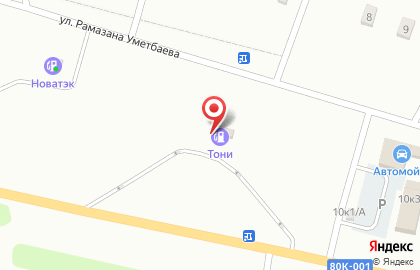 АЗС в Уфе на карте