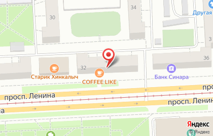 Магазин товаров для спорта и отдыха Манарага на проспекте Ленина на карте