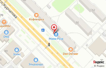 Банкомат Промсвязьбанк, Красноярский филиал на проспекте Курчатова на карте