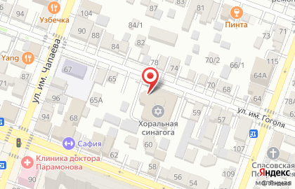 Бункер в Кировском районе на карте