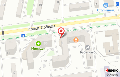 Сахалинская адвокатская палата на проспекте Победы на карте