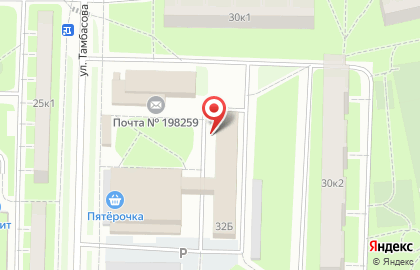 Химчистка БиоЛайф-Экспресс в Красносельском районе на карте