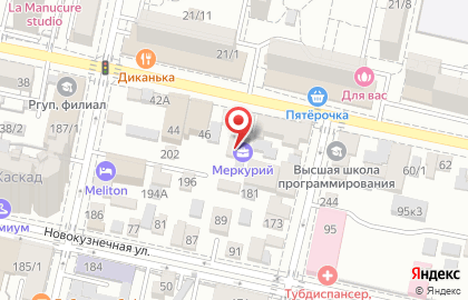 Рекламное агентство Меридиан 171-Краснодар на карте