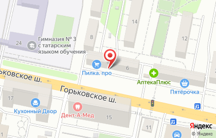 SCHIEDEL на Горьковском шоссе на карте