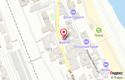 Гостиничный комплекс Фрегат в Махачкале на карте