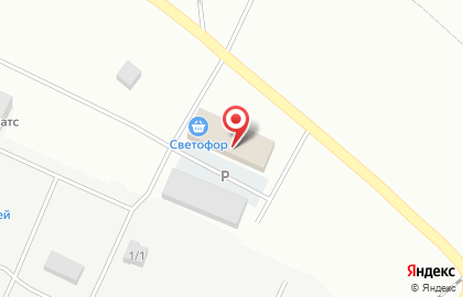 Супермаркет Светофор на улице Гагарина на карте
