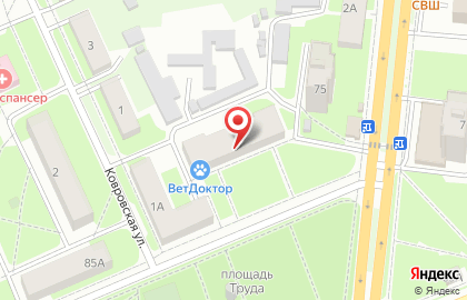 Магазин Штофф на Московской улице на карте