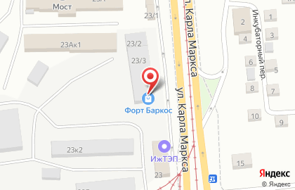 Магазин автозвука dBSHOP на улице Карла Маркса на карте