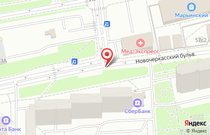 DentBerg в Марьино (б-р Новочеркасский) на карте