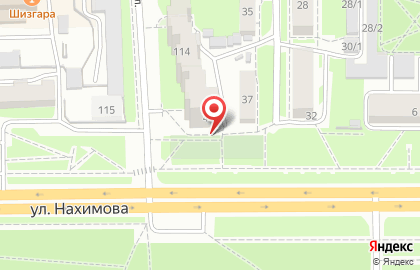Курьерская компания Major Express на улице Нахимова на карте