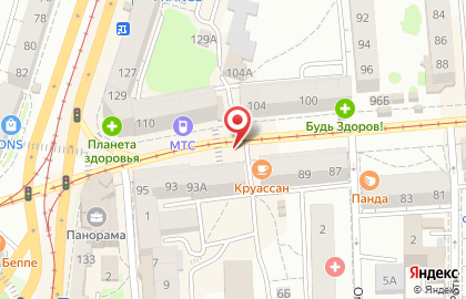 ОАО Банк Открытие на улице Багратиона на карте