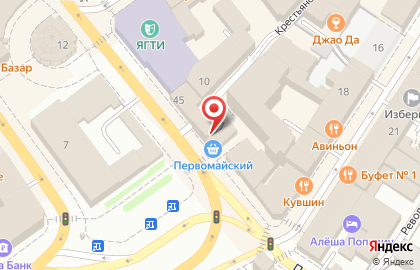 АПТЕКАРЬ на Первомайской улице на карте