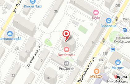 Сервисная компания Нвбс на Туркменской улице на карте