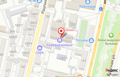 ООО Райффайзен-Лизинг на Красной улице на карте
